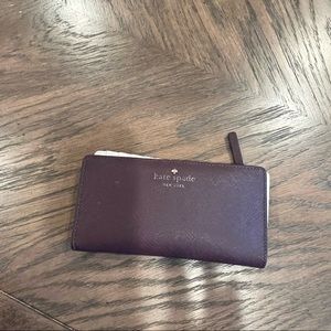 Purple Kate Spade Wallet